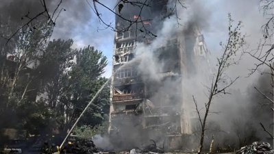 Russian Bomb Attack Kills Three in Ukraine's Zaporizhzhia