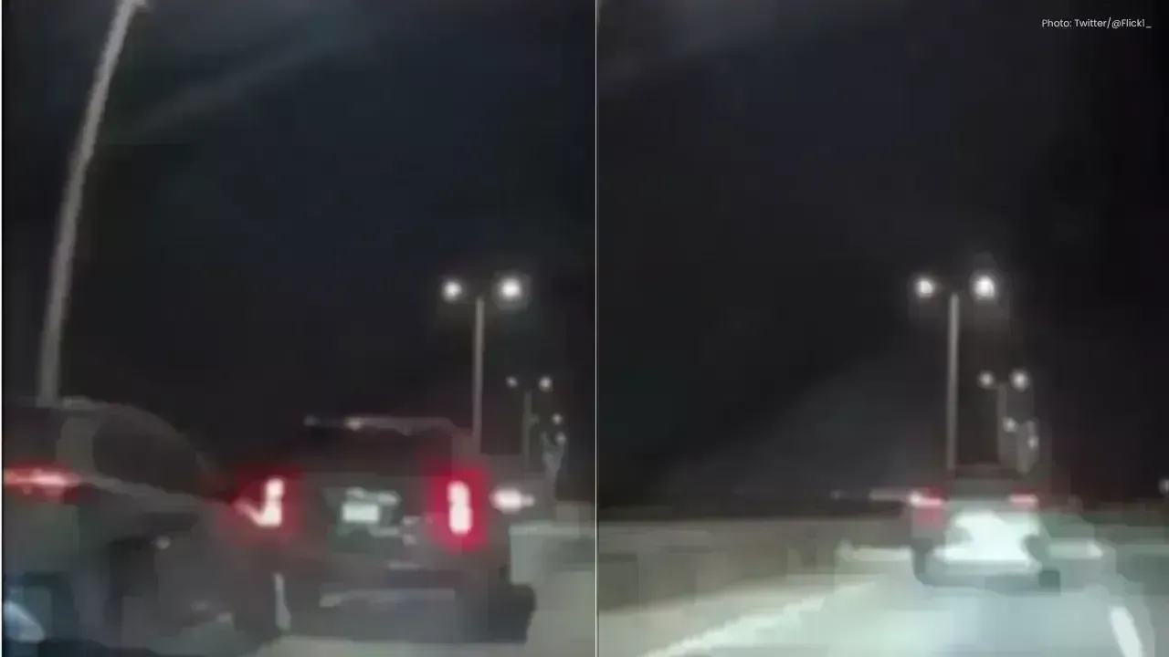 Saudi Driver Stops Runaway Car to Save Woman on Causeway