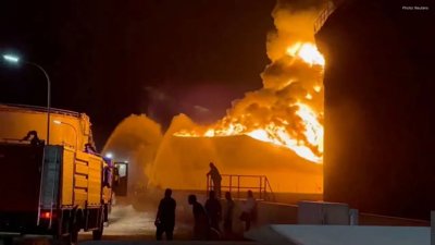 Zawiya Refinery Fire Rages After Third Drone Attack in Libya