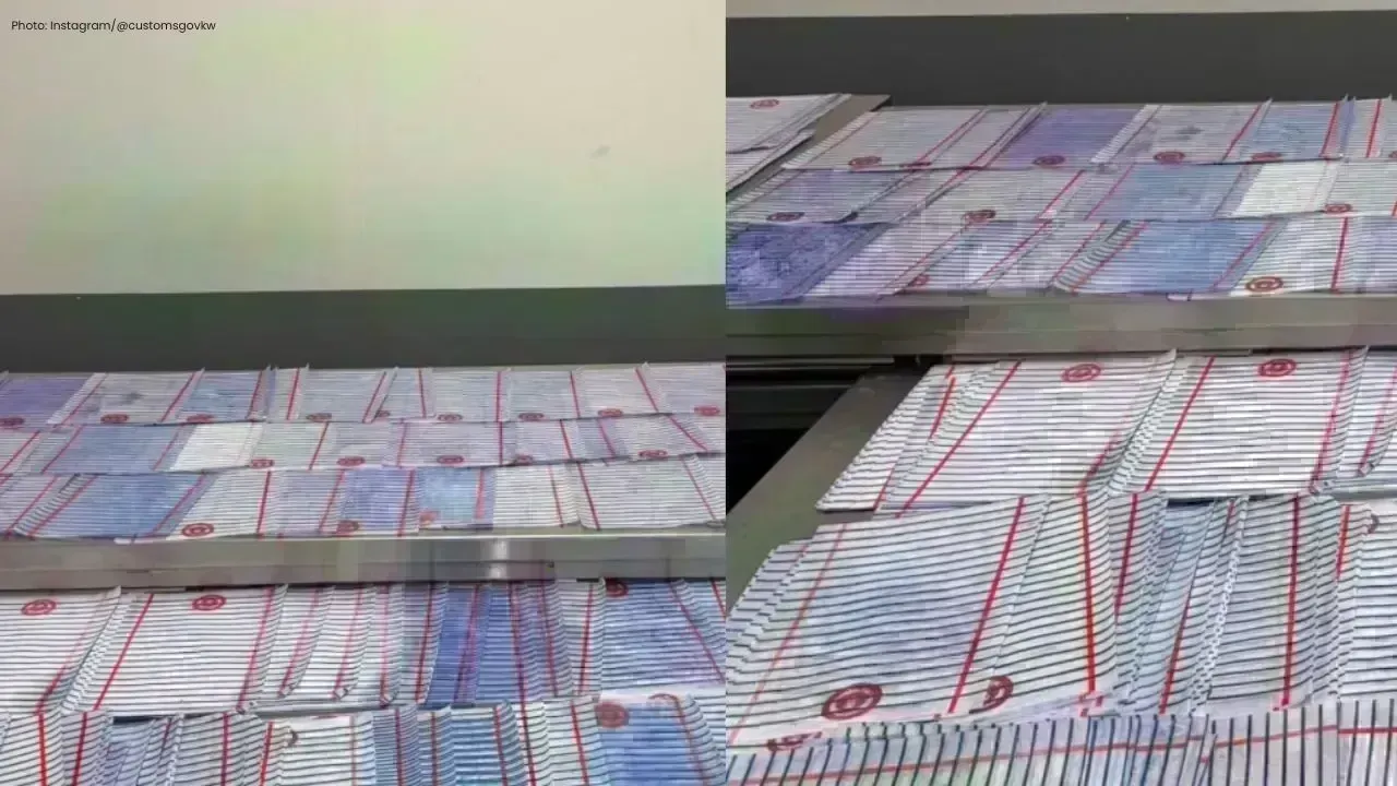 Kuwait Customs Seize 228 Meth-Infused Sheets at Airport