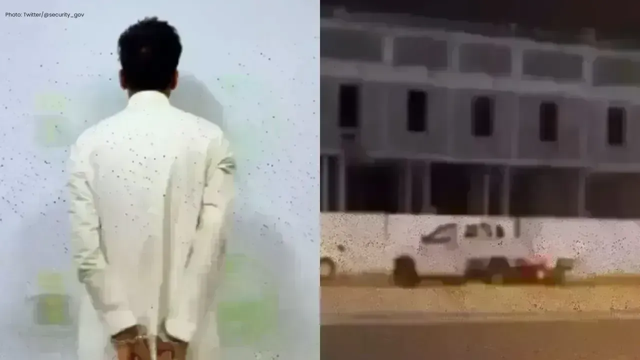 Riyadh Police Arrest Driver After Stolen Car Crash