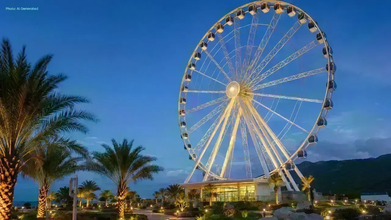 Oman's Tallest Observation Wheel, Salalah Eye, Unveiled