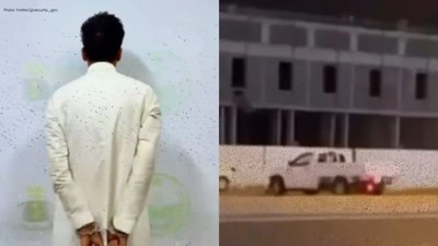 Riyadh Police Arrest Driver After Stolen Car Crash