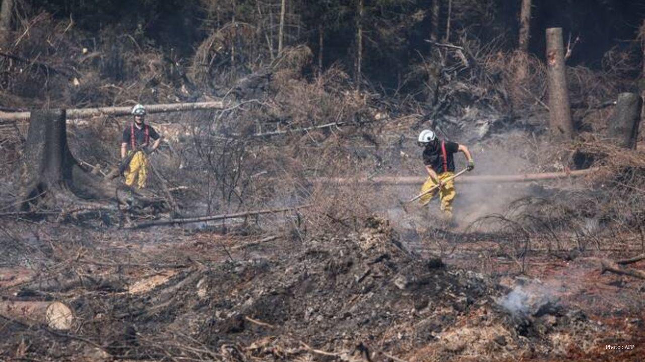 European Wildfires Expose Hidden WWII Bomb Threat