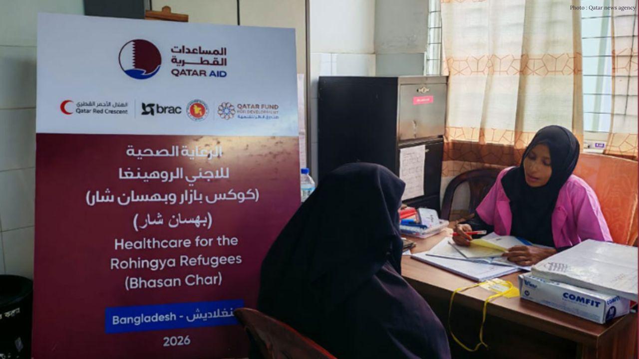 Qatar Launches Health Project for Rohingya Refugees