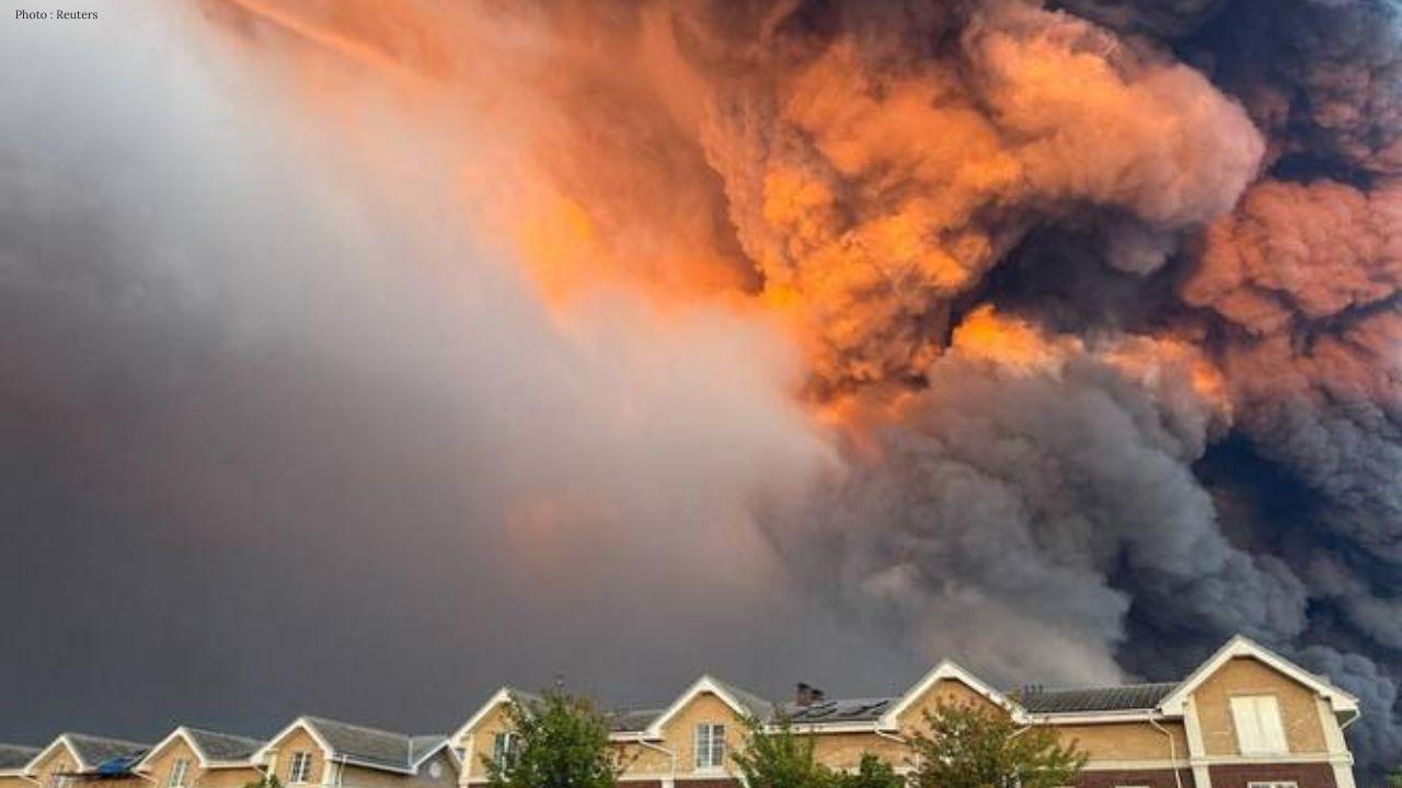 Drone Strike Destroys Wildberries Warehouse in Russia