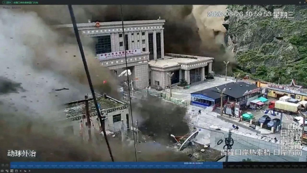 Nepal-China Border Flood Sweeps Away Border Crossing