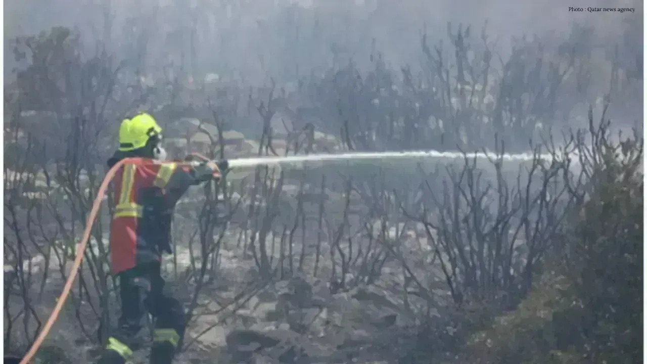 Wildfire in Northern Greece: Day Two of Firefighting Operations
