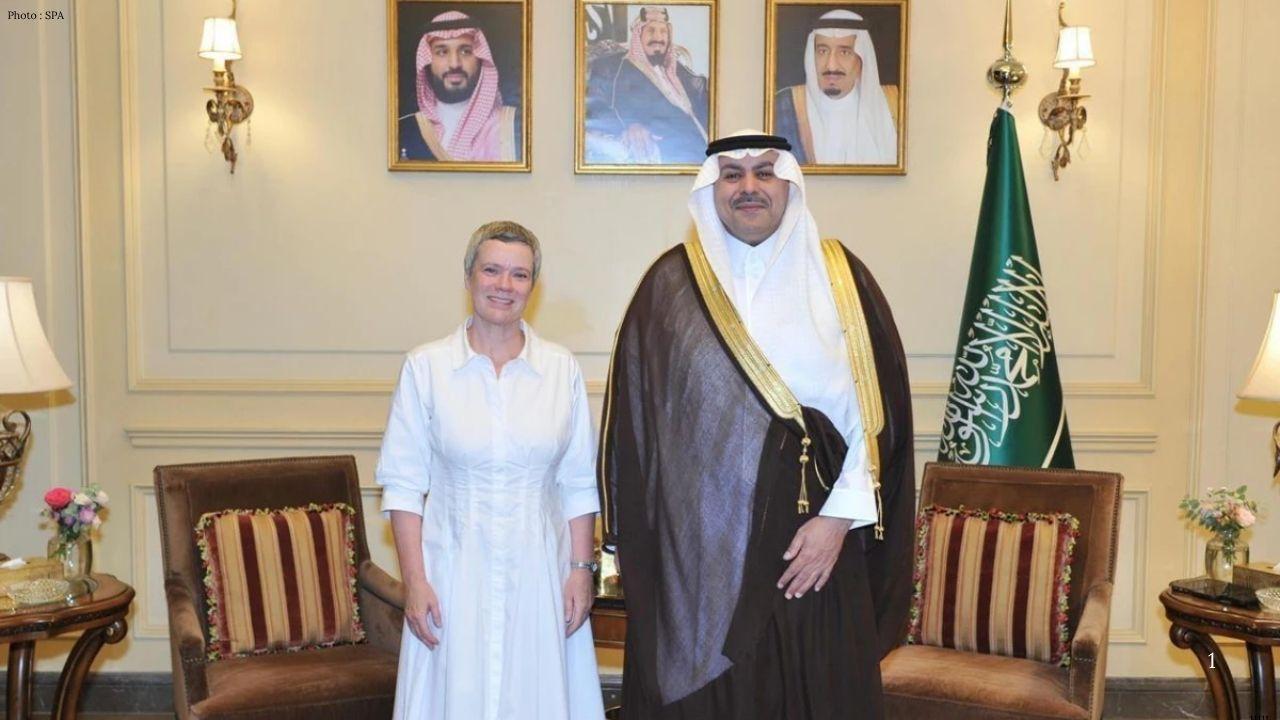 Saudi Envoy Meets EU Ambassador in Beirut