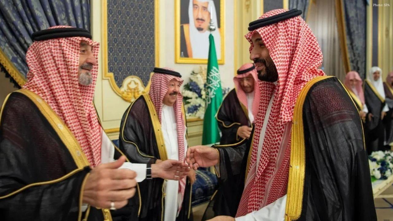Saudi Crown Prince Receives Citizens in Jeddah