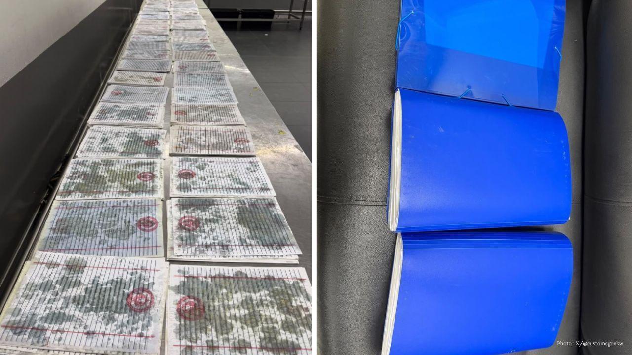 Kuwait Airport Seizes 1,197 Drug-Soaked Sheets