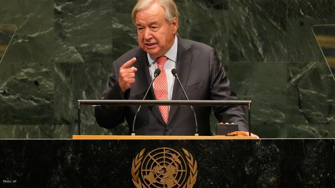 Guterres Says Two-State Solution Has No Alternative