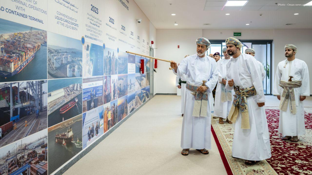Sultan Haitham Visits Duqm Economic Zone