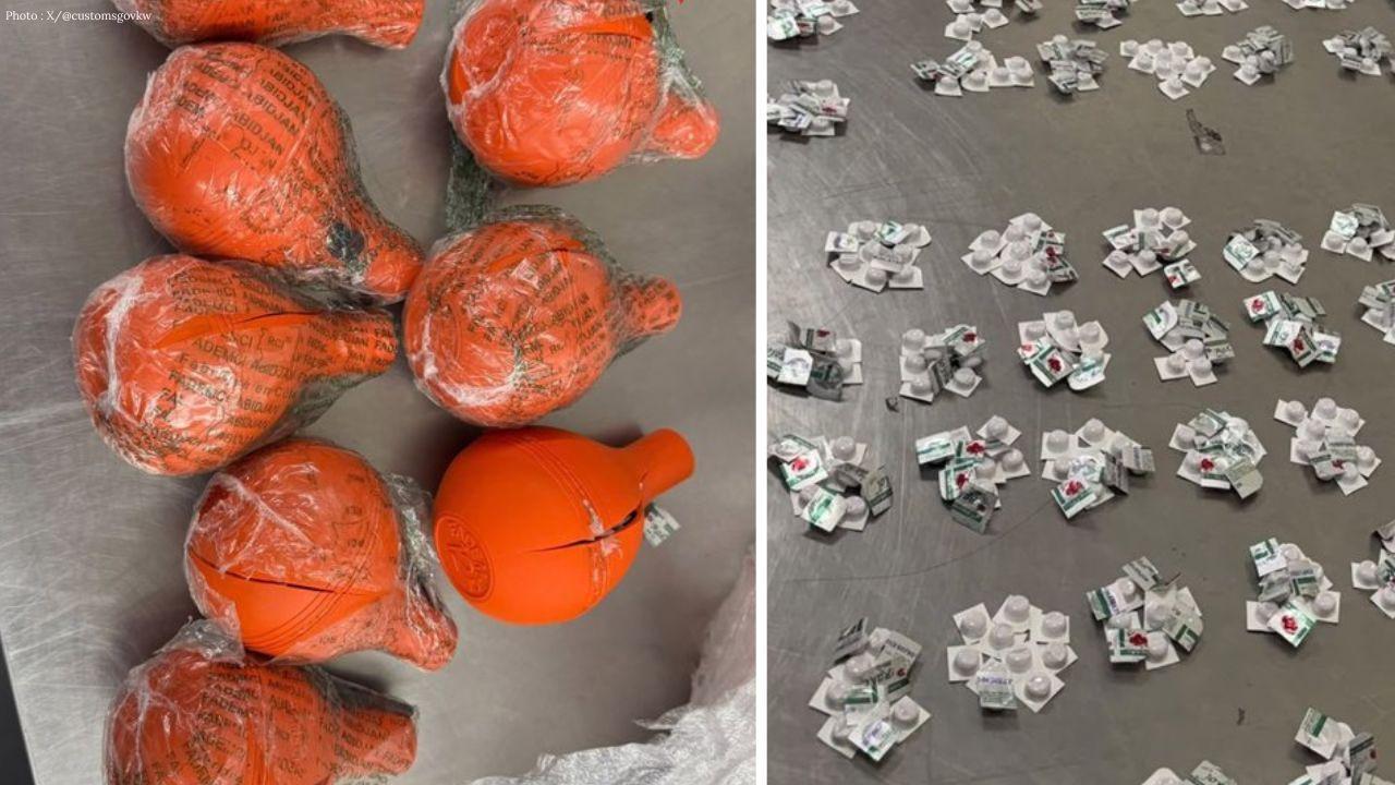 Kuwait Airport Customs Seize 1,996 Psychotropic Pills