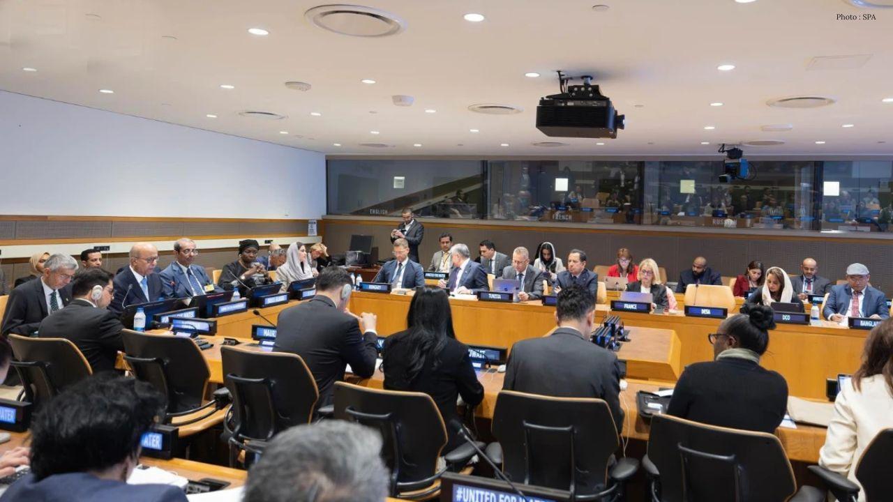 Saudi Arabia Calls for Global Action on Water Security